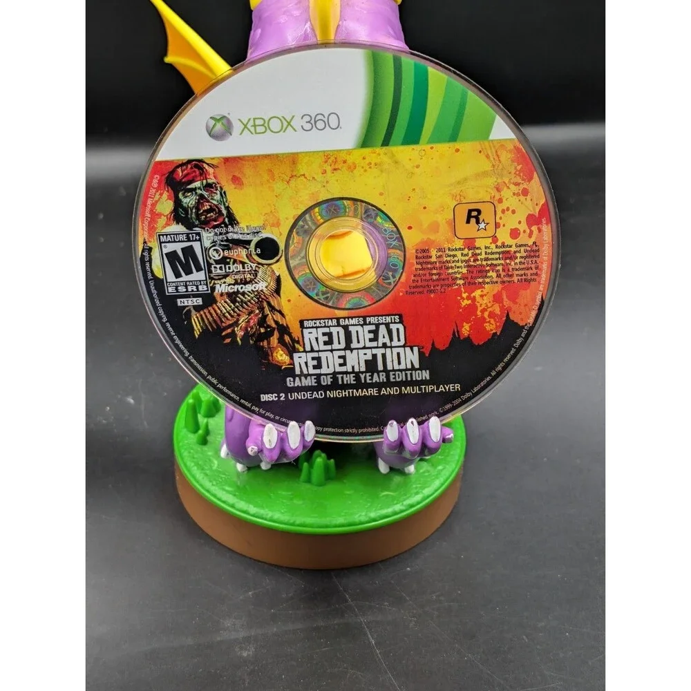 Red Dead Redemption GOTY Xbox 360 Disc 2 Undead Nightmare Disc Only